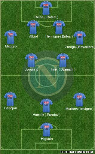 Napoli Formation 2014