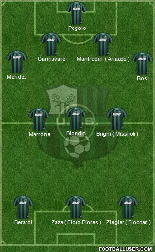 Sassuolo Formation 2014