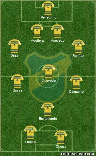 Defensa y Justicia Formation 2014