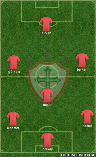 A Portuguesa Londrinense Formation 2014
