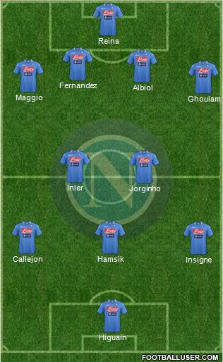 Napoli Formation 2014