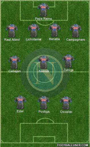 Napoli Formation 2014