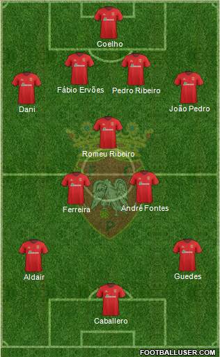 Futebol Clube de Penafiel Formation 2014