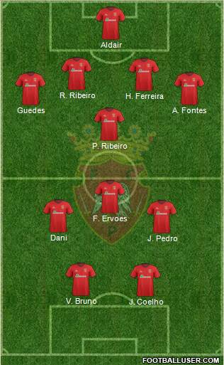 Futebol Clube de Penafiel Formation 2014