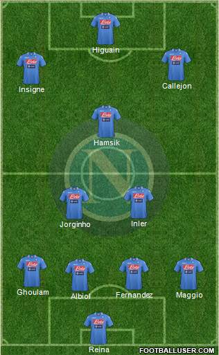Napoli Formation 2014
