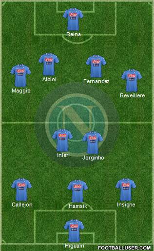 Napoli Formation 2014