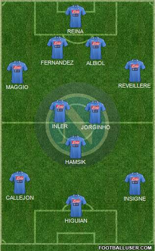 Napoli Formation 2014