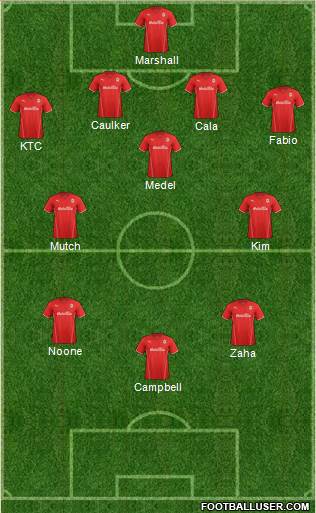 Cardiff City Formation 2014