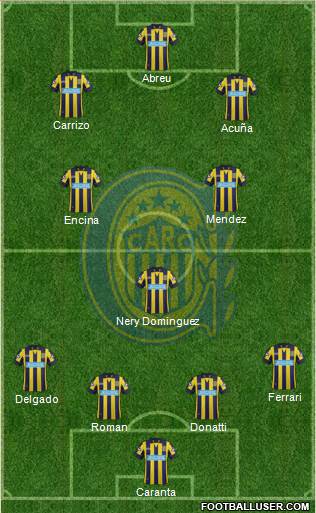 Rosario Central Formation 2014