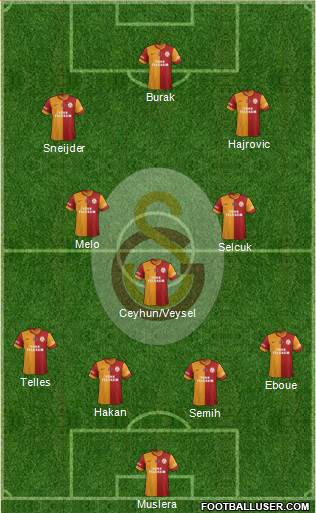 Galatasaray SK Formation 2014