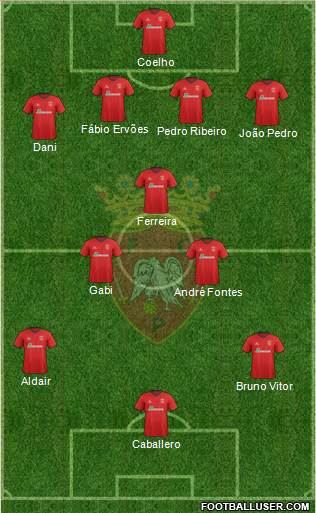Futebol Clube de Penafiel Formation 2014