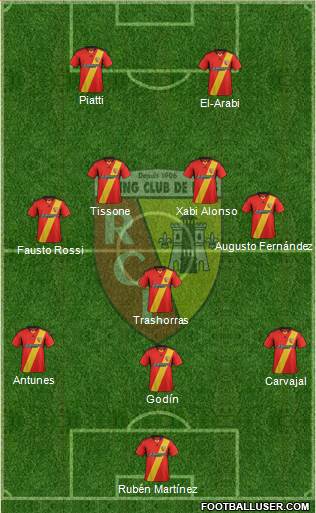 Racing Club de Lens Formation 2014