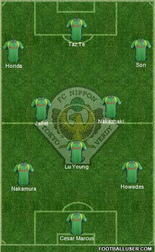 Tokyo Verdy Formation 2014