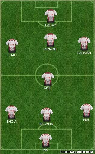 Liverpool Formation 2014