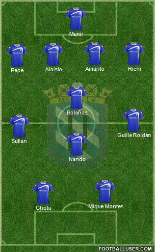 U.D. Melilla Formation 2014