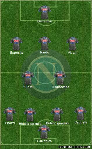 Napoli Formation 2014