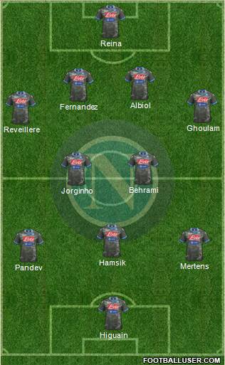 Napoli Formation 2014