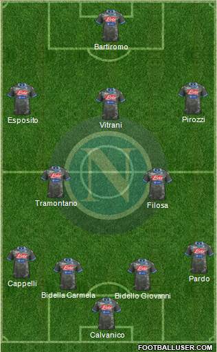 Napoli Formation 2014