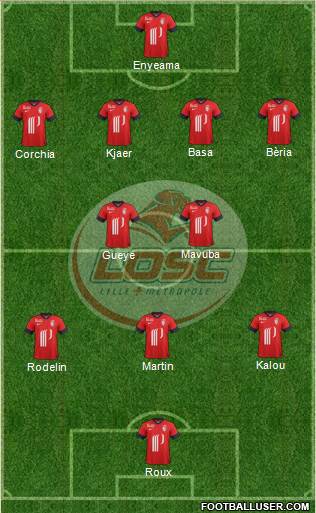 LOSC Lille Métropole Formation 2014