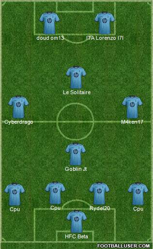 Tottenham Hotspur Formation 2014