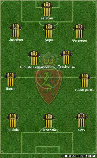 R. Zaragoza S.A.D. Formation 2014
