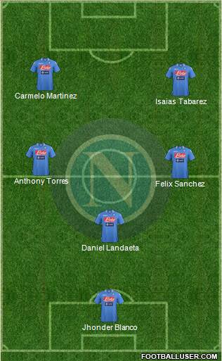 Napoli Formation 2014