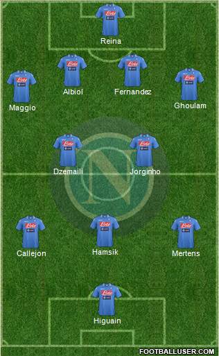 Napoli Formation 2014