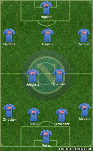 Napoli Formation 2014