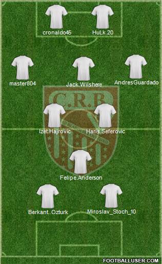 Chabab Riadhi Belouizdad Formation 2014