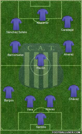 Talleres de Córdoba Formation 2014
