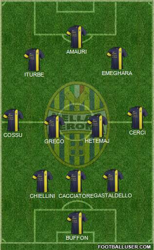 Hellas Verona Formation 2014