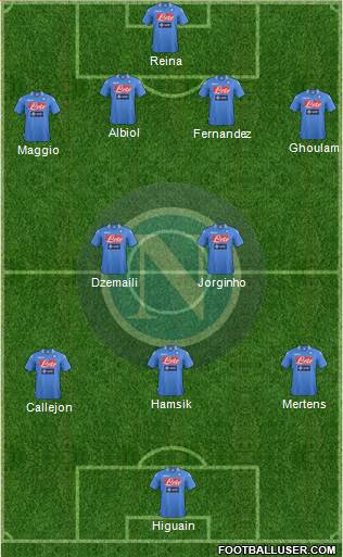 Napoli Formation 2014