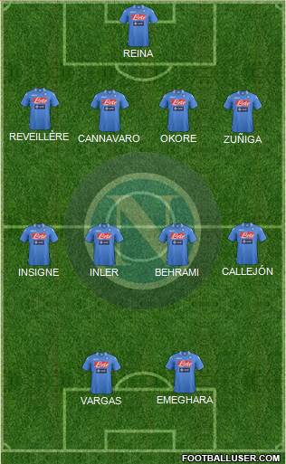 Napoli Formation 2014