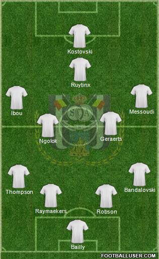 RSC Anderlecht Formation 2014
