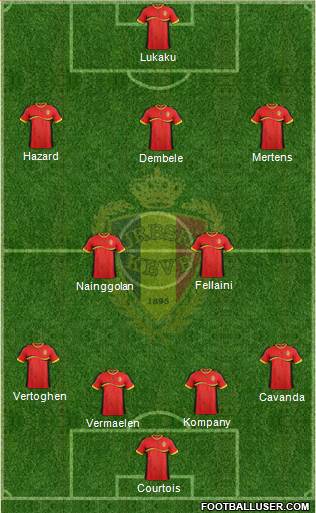 Belgium Formation 2014