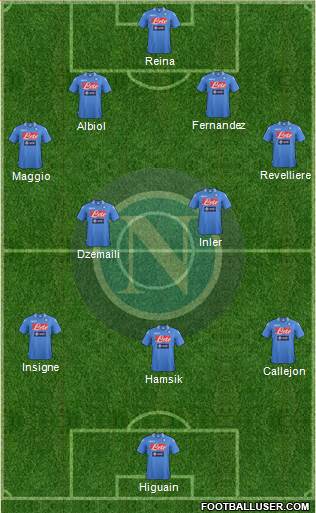 Napoli Formation 2014