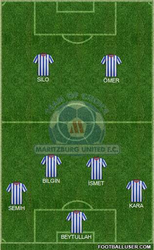 Maritzburg United Formation 2014