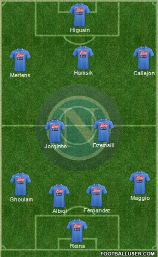 Napoli Formation 2014