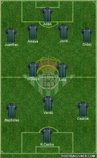 Real Betis B., S.A.D. Formation 2014