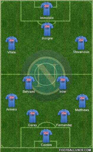 Napoli Formation 2014