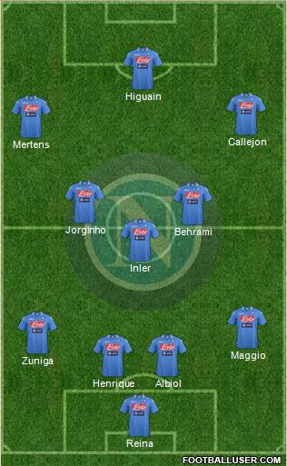 Napoli Formation 2014