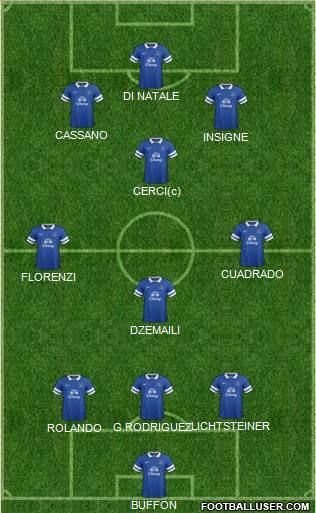 Everton Formation 2014