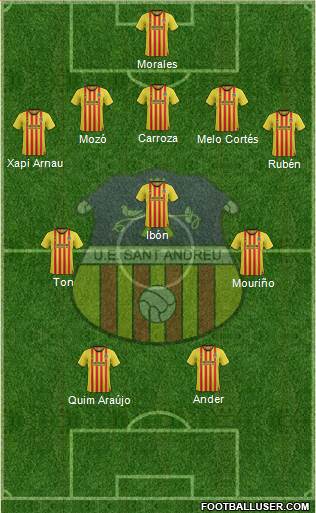 U.E. Sant Andreu Formation 2014