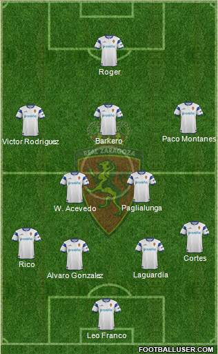 R. Zaragoza S.A.D. Formation 2014