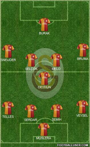 Galatasaray SK Formation 2014