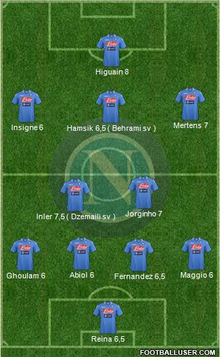 Napoli Formation 2014