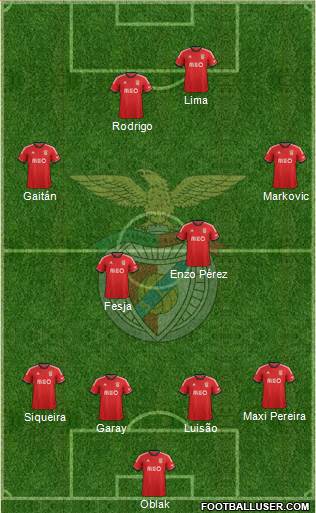 Sport Lisboa e Benfica - SAD Formation 2014