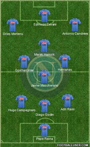 Napoli Formation 2014