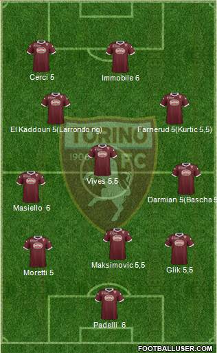 Torino Formation 2014