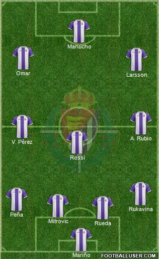 R. Valladolid C.F., S.A.D. Formation 2014